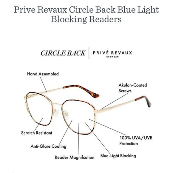 Prive Revaux Circle Back
Blue Light Readers
Strength 3-3.5
Pink/Gold 3 - Picture 4 of 9